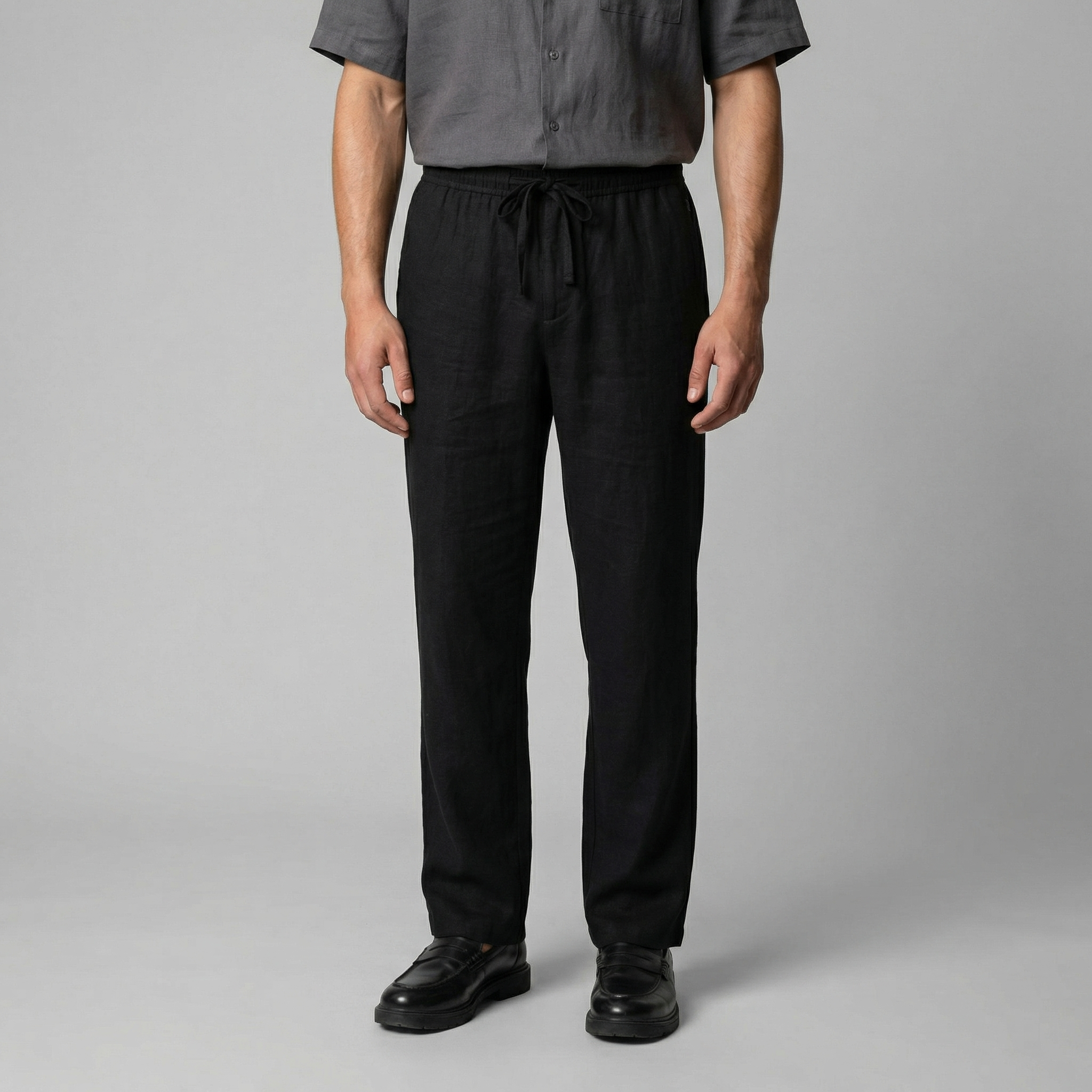 Men's linen trousers | slim fit for casual wear
