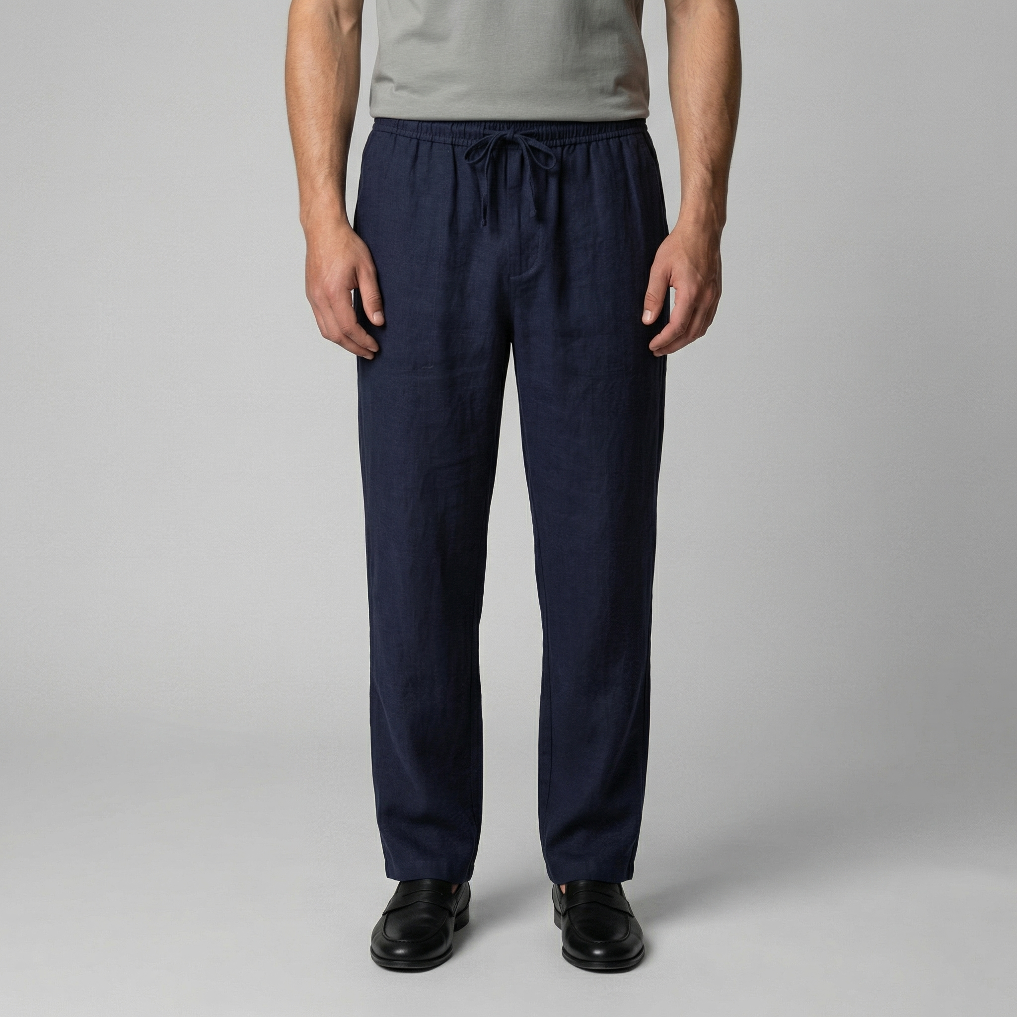 Men's linen trousers | slim fit for casual wear