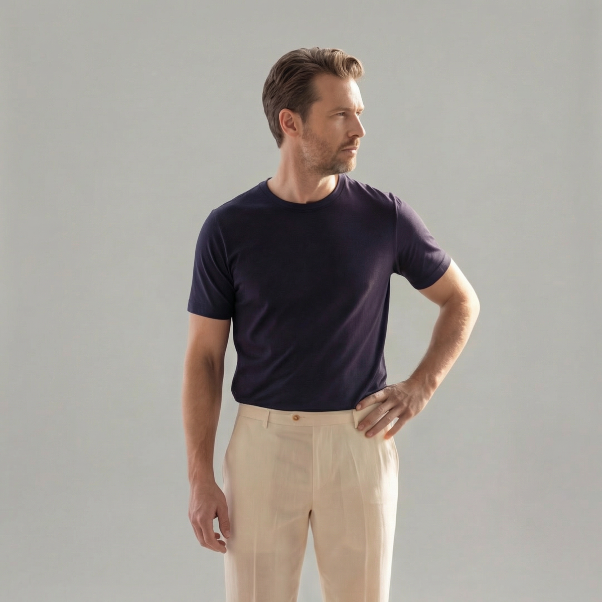 Men's linen trousers | summer casual pants