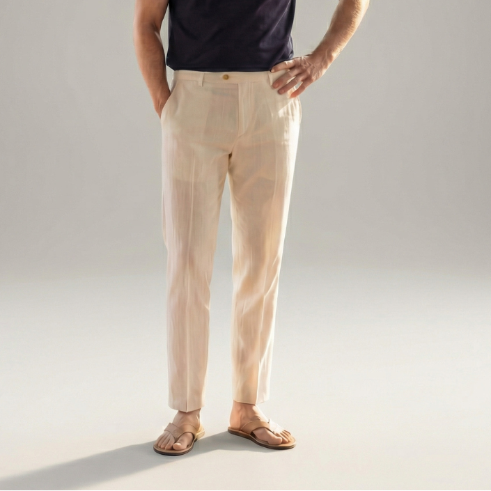 Men's linen trousers | summer casual pants