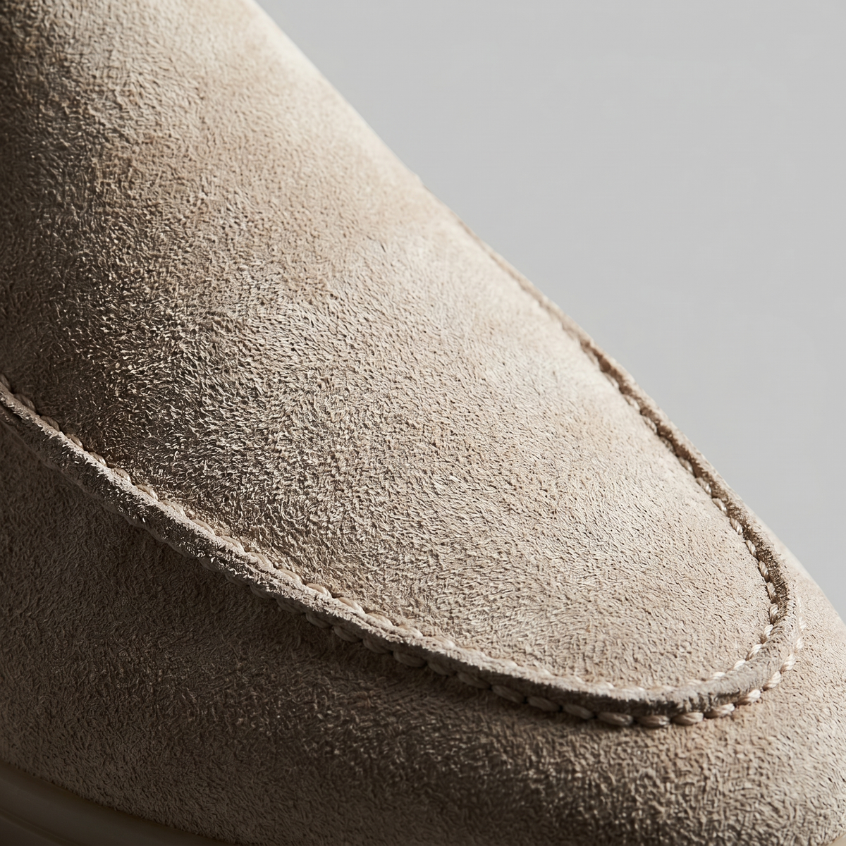 Men's suede backless mules | loafer style slip-ons