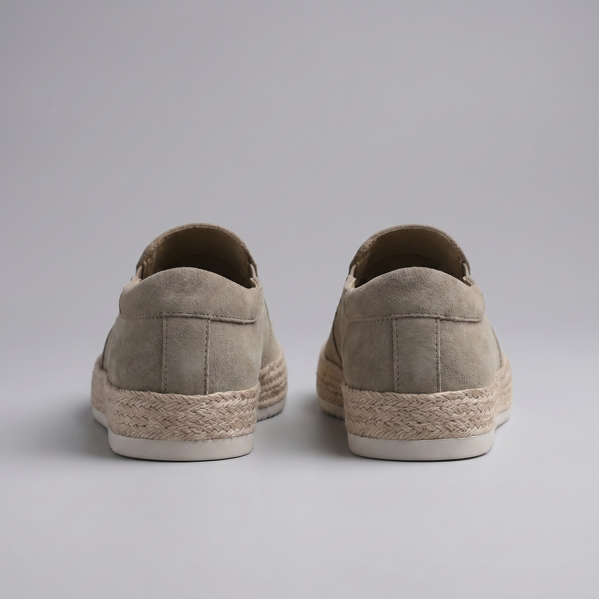 Men's suede slip-on loafers | refined beach footwear