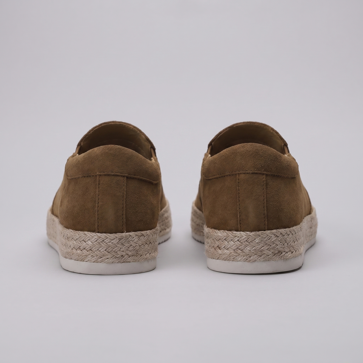 Men's suede slip-on loafers | refined beach footwear