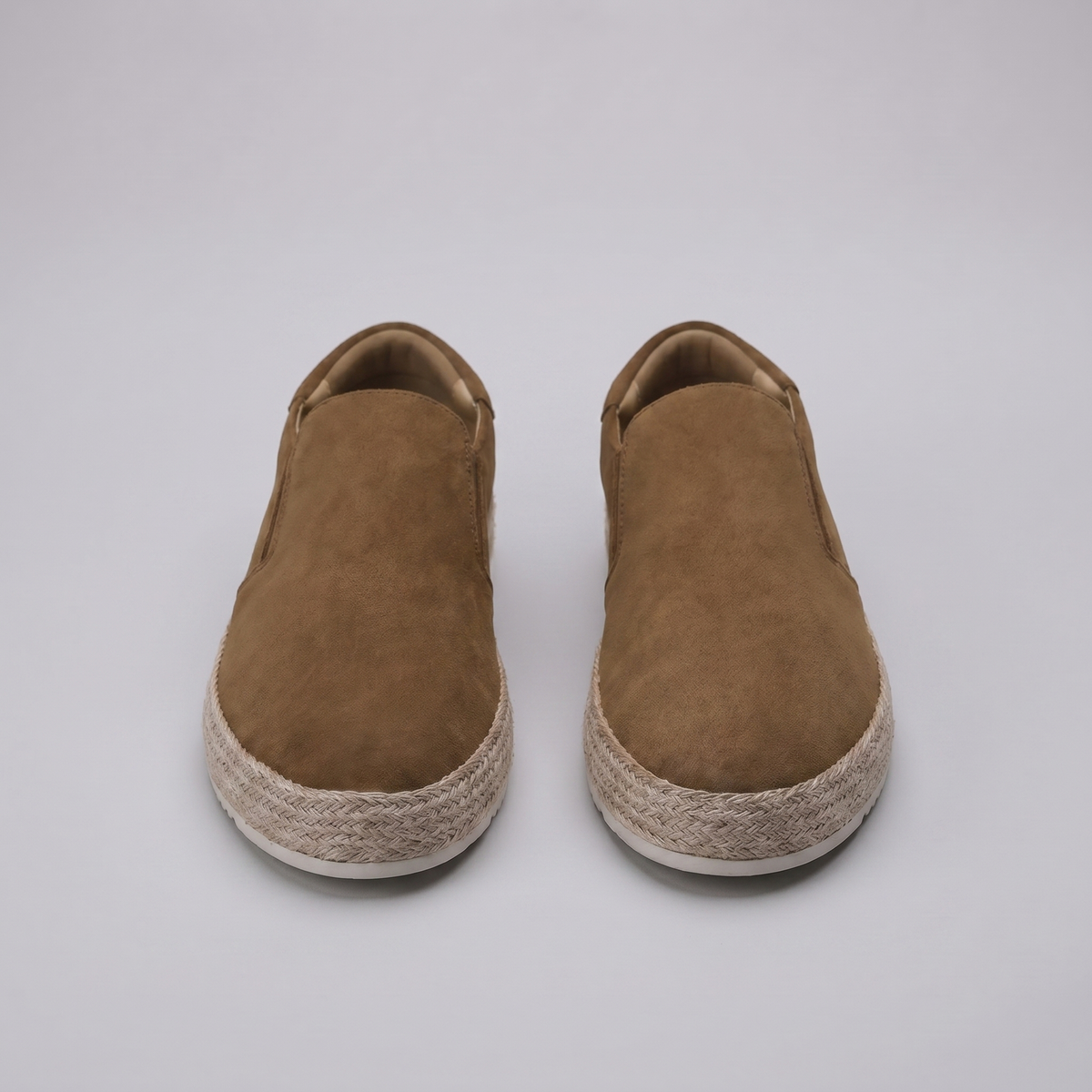 Men's suede slip-on loafers | refined beach footwear