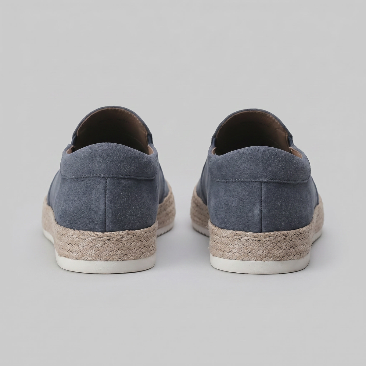 Men's suede slip-on loafers | refined beach footwear