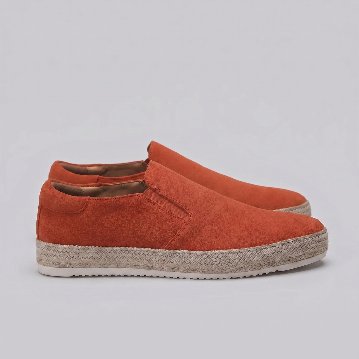 Men's suede slip-on loafers | refined beach footwear