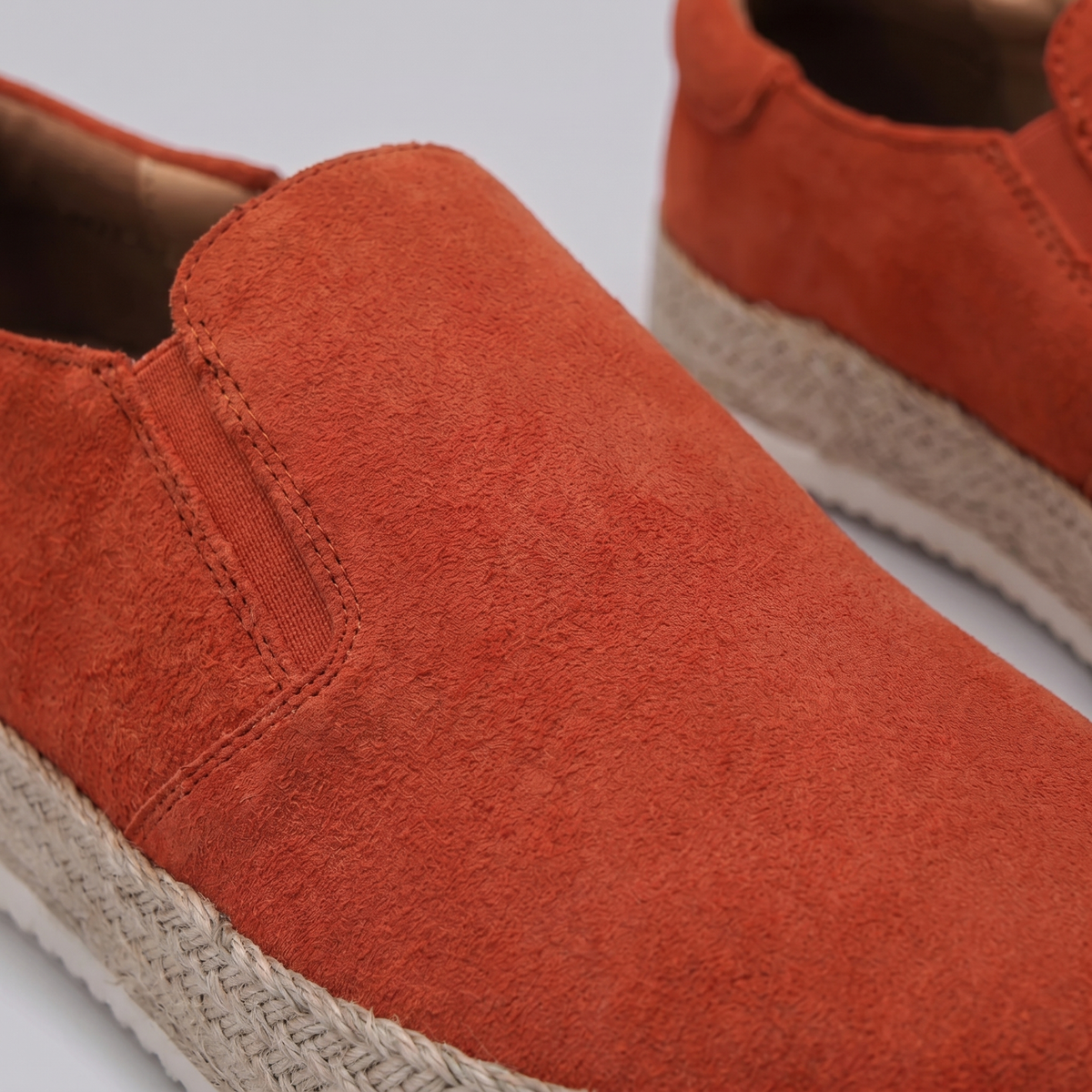 Men's suede slip-on loafers | refined beach footwear