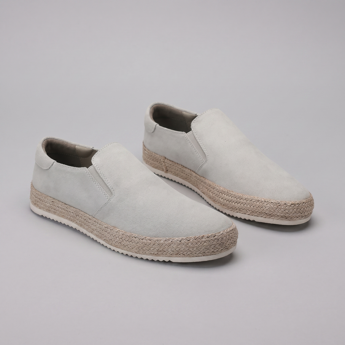 Men's suede slip-on loafers | refined beach footwear