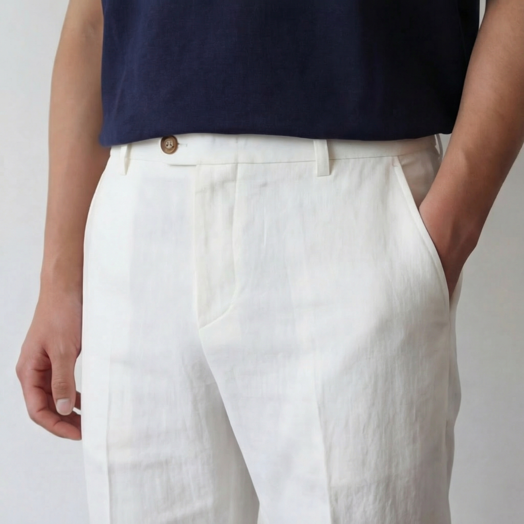 Men's linen trousers | summer casual pants