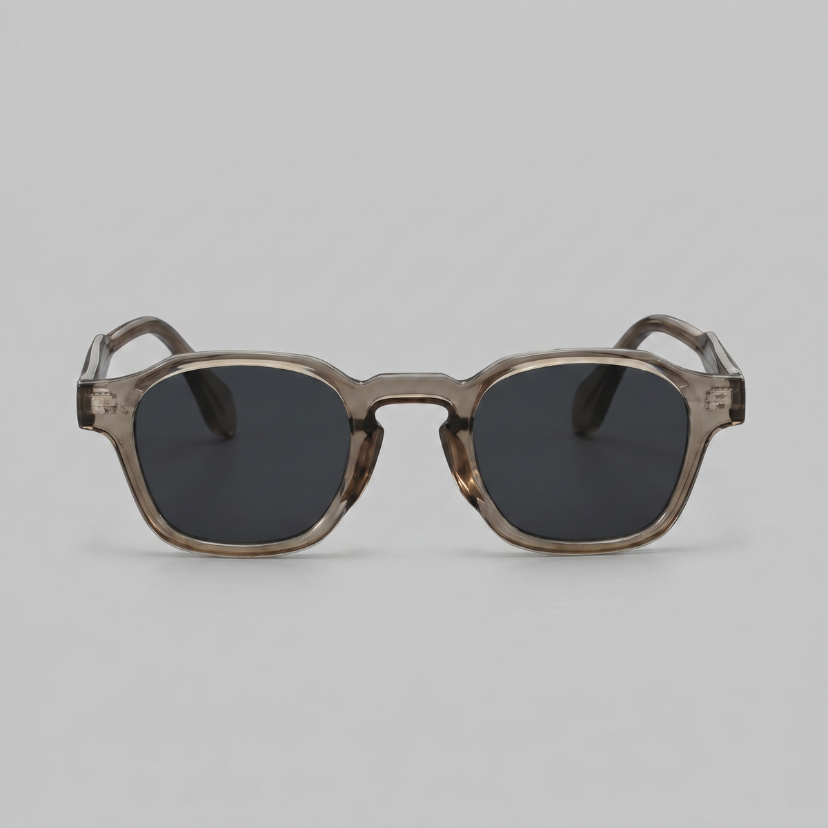 Men's vintage square sunglasses | dark lenses for daily use