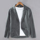 Men's linen blazer - unstructured lightweight sport coat for summer events