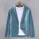 Men's linen blazer - unstructured lightweight sport coat for summer events