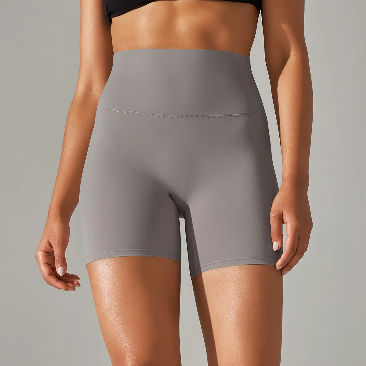 Women's High-Waisted Anti-Chafe Shorts