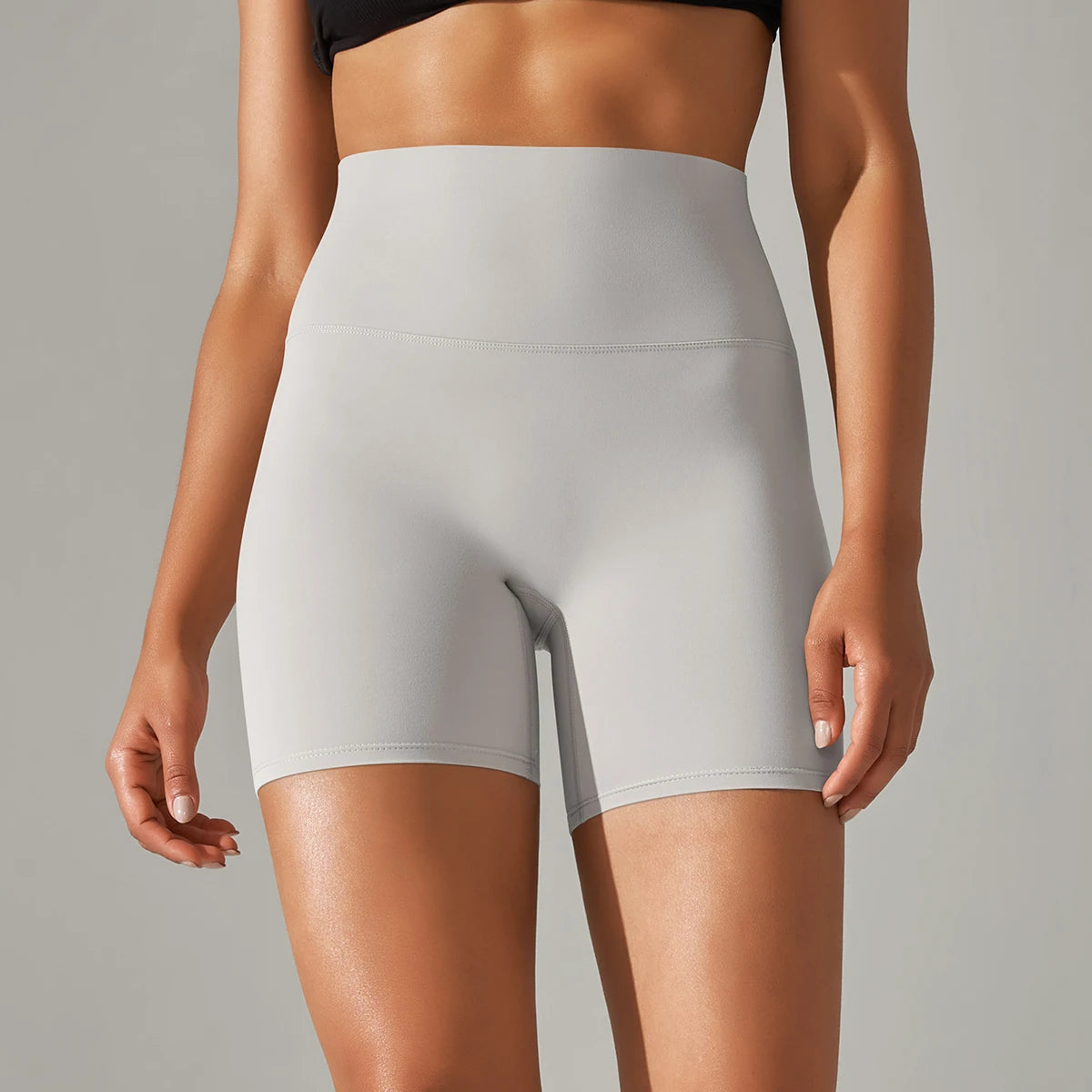 Women's High-Waisted Anti-Chafe Shorts