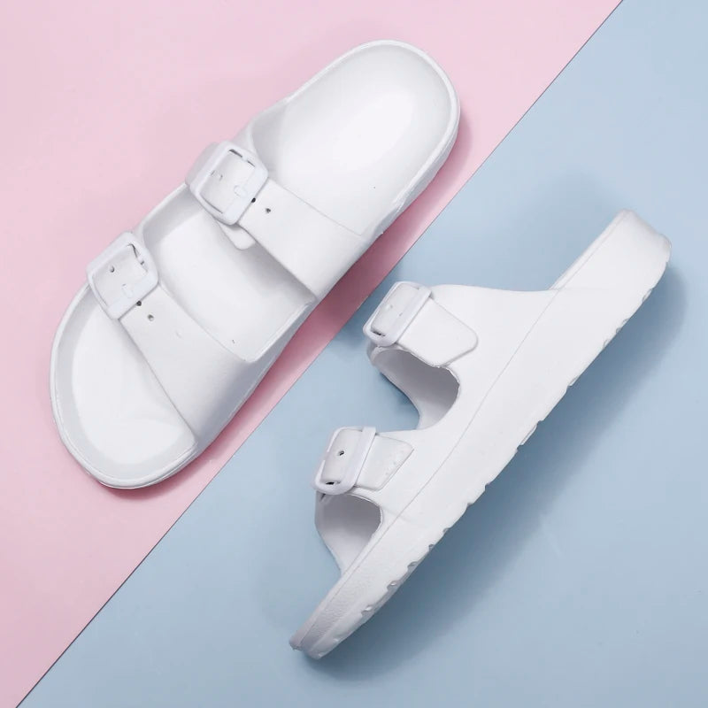 Lightweight EVA Double Strap Sandals