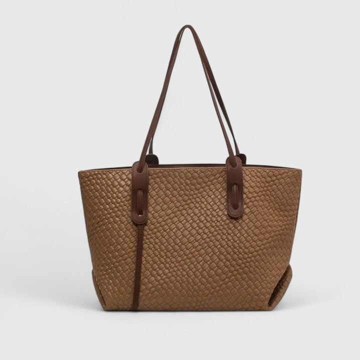 Women's tote bag braided shopper spacious