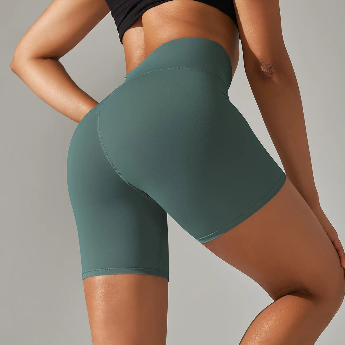 Women's High-Waisted Anti-Chafe Shorts