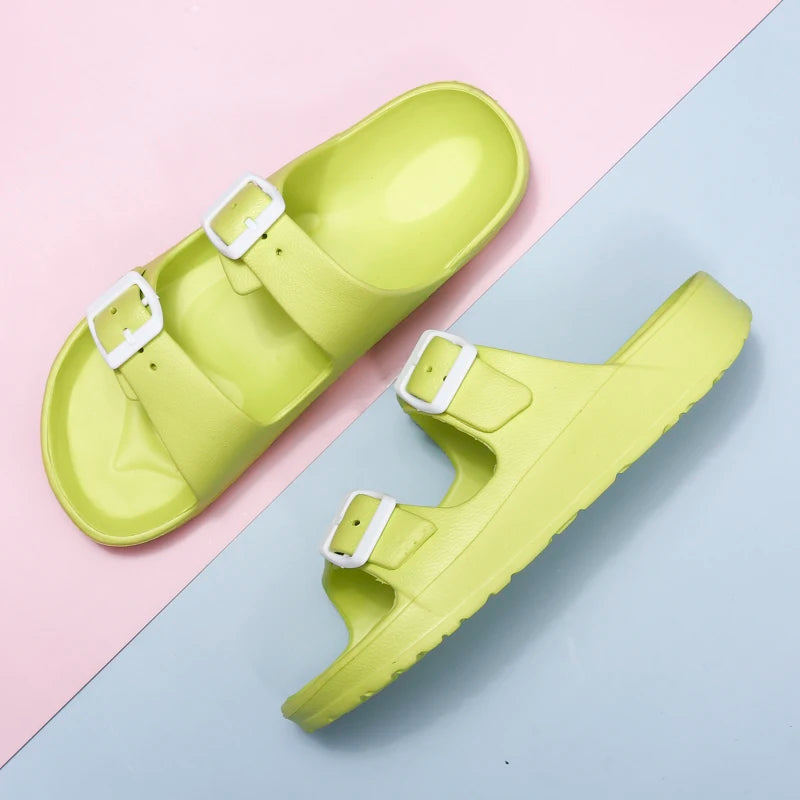 Lightweight EVA Double Strap Sandals