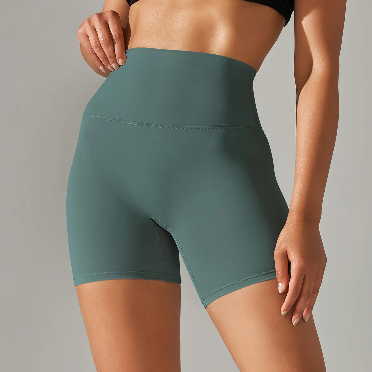 Women's High-Waisted Anti-Chafe Shorts