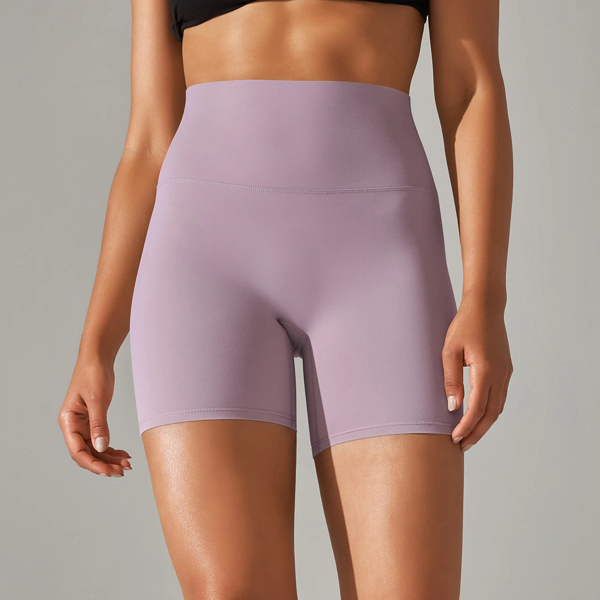 Women's High-Waisted Anti-Chafe Shorts