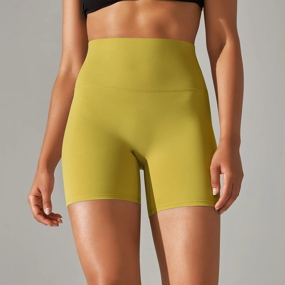 Women's High-Waisted Anti-Chafe Shorts