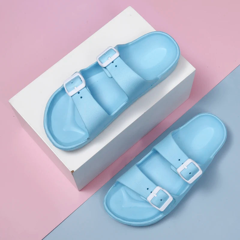 Lightweight EVA Double Strap Sandals
