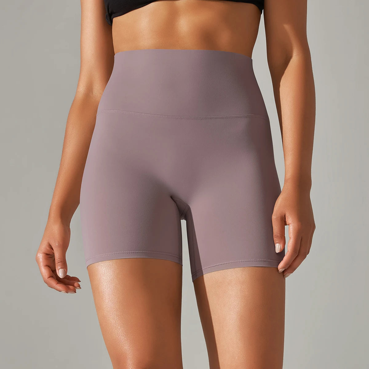 Women's High-Waisted Anti-Chafe Shorts