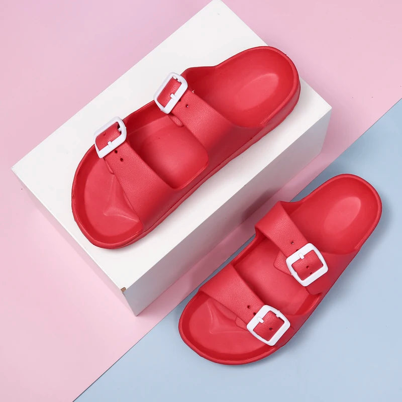 Lightweight EVA Double Strap Sandals