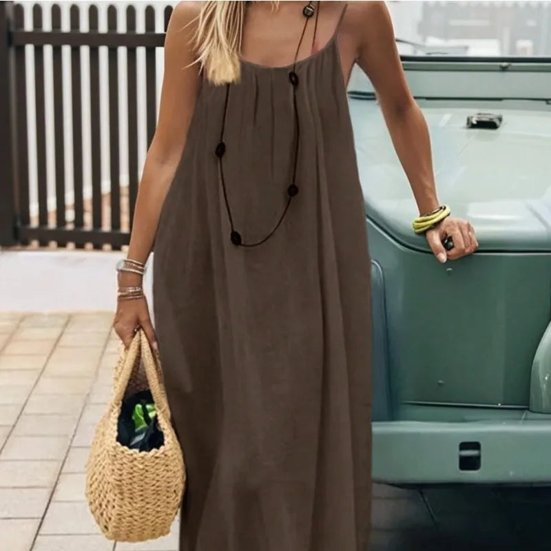 Casual Long Beach Dress