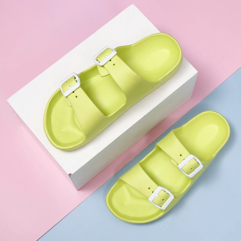 Lightweight EVA Double Strap Sandals