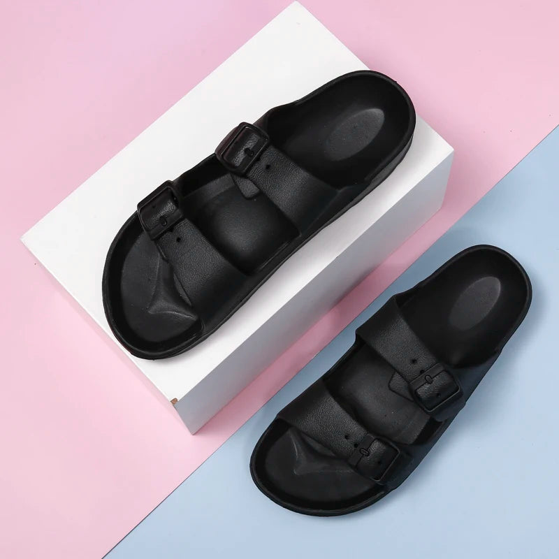 Lightweight EVA Double Strap Sandals