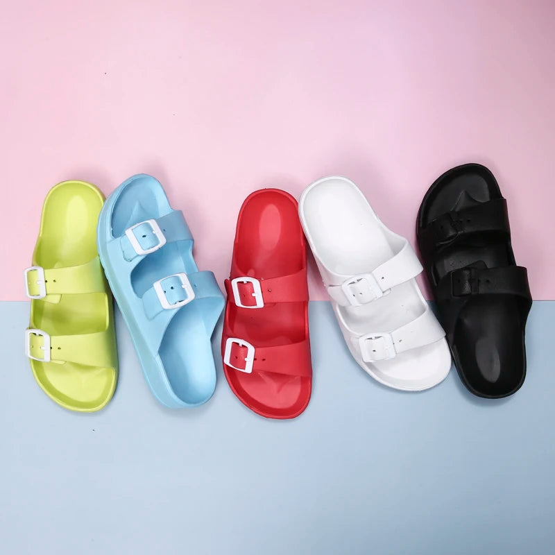 Lightweight EVA Double Strap Sandals