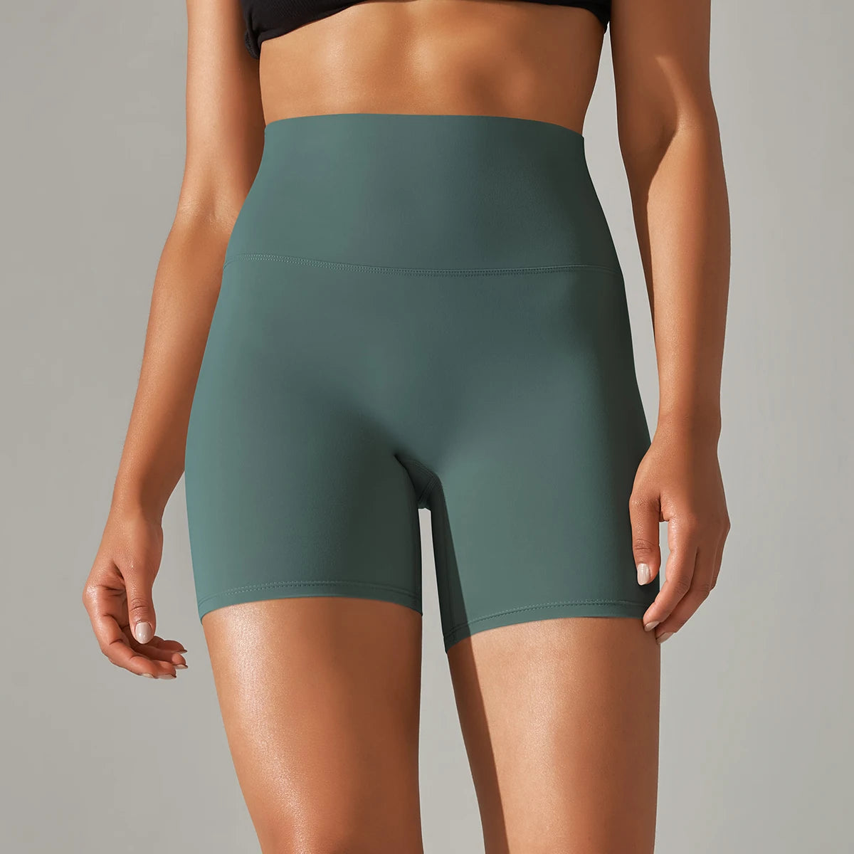 Women's High-Waisted Anti-Chafe Shorts