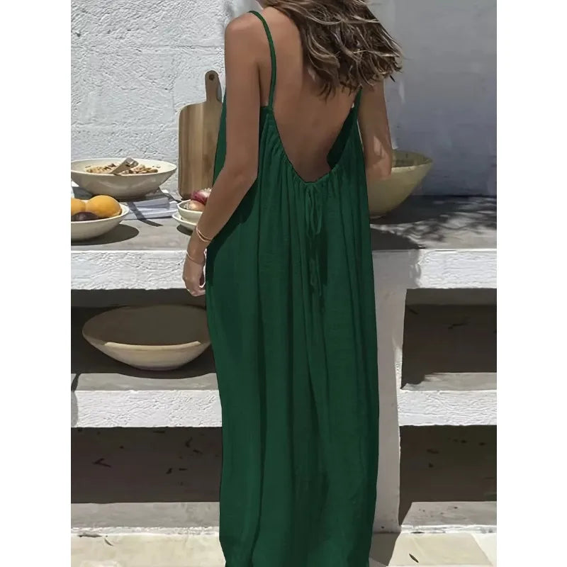 Casual Long Beach Dress