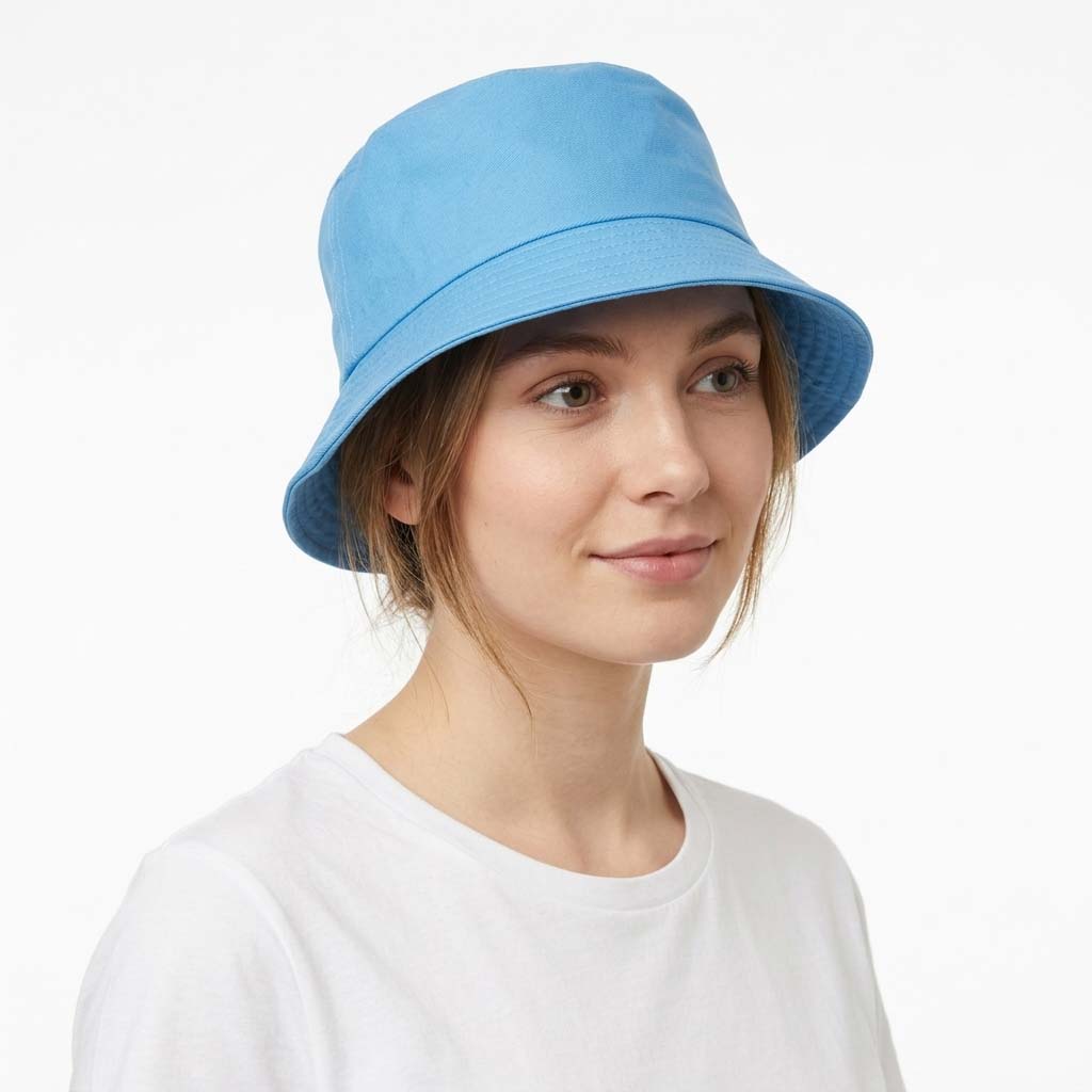 Unisex bucket hat | multi-stitch rigid brim | streetwear holiday headwear