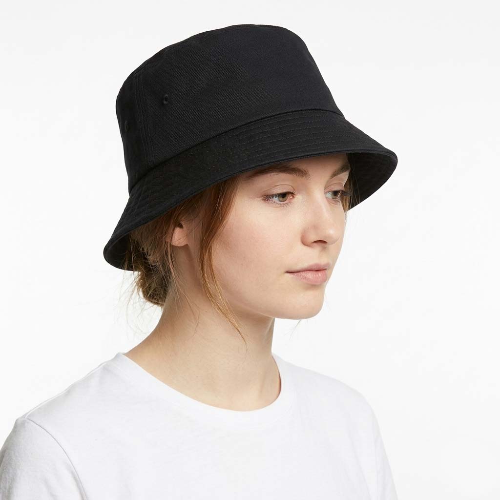 Unisex bucket hat | multi-stitch rigid brim | streetwear holiday headwear