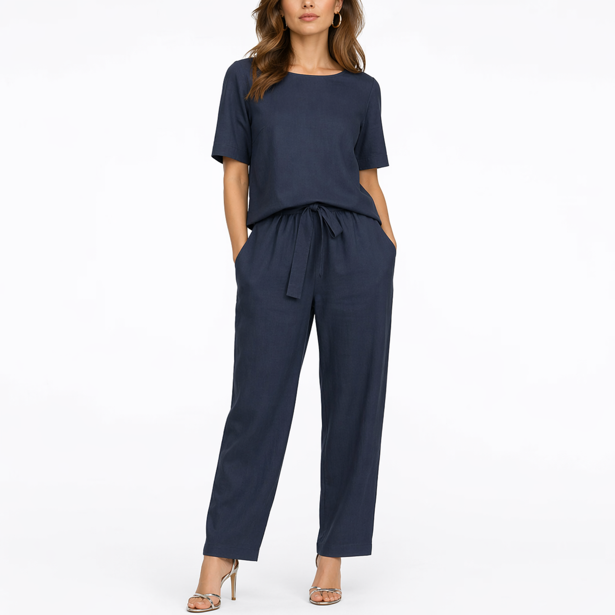 Two-Piece Short Sleeve Set