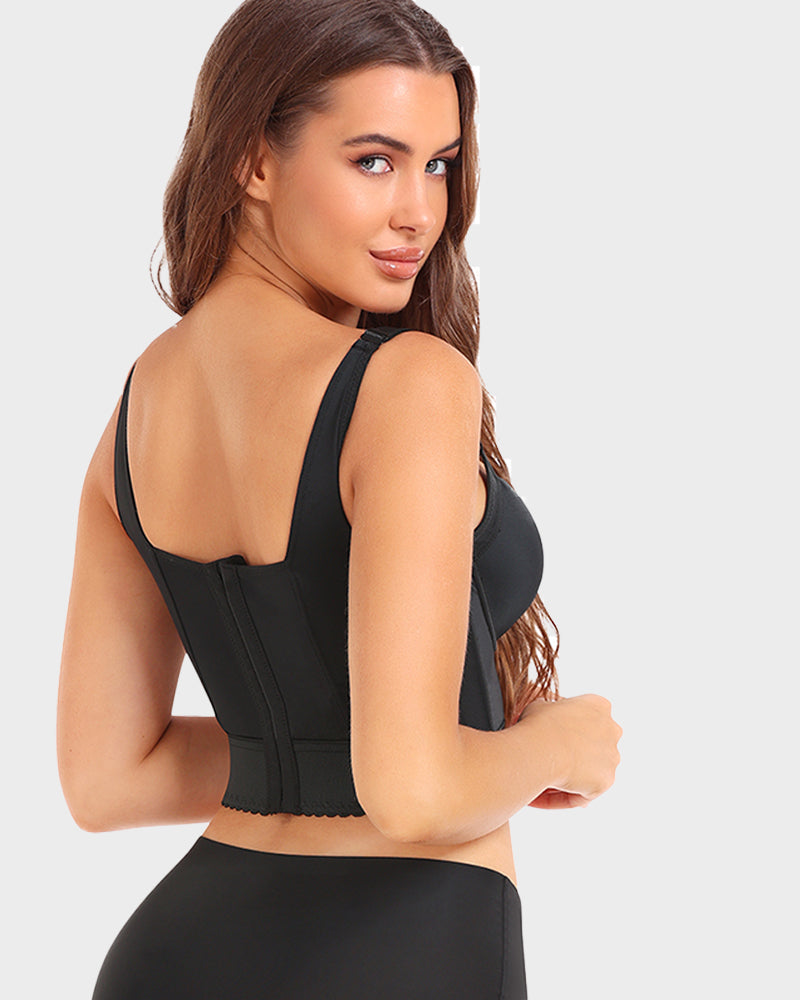 Women's Longline Push-Up Shaping Bra