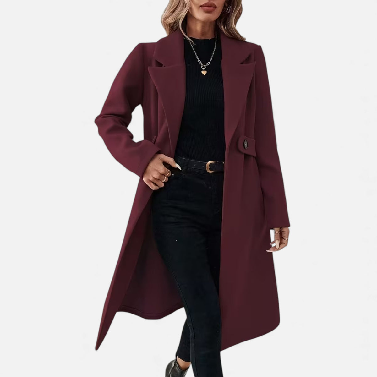 Veroux Mode | Women’s Heritage Tweed H-Silhouette Coat