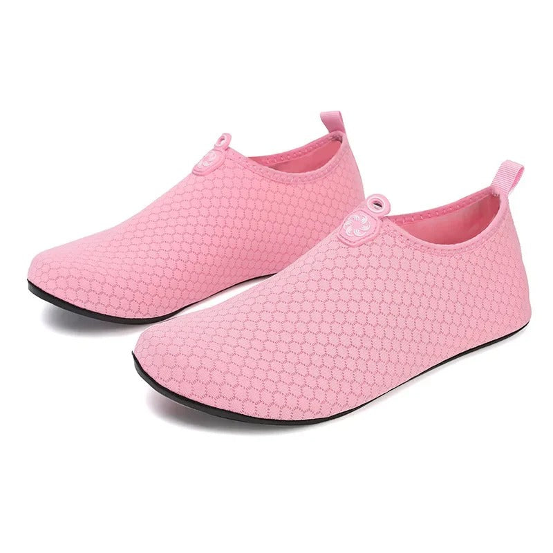 Unisex water shoes - quick-dry textile upper - pool docks footwear