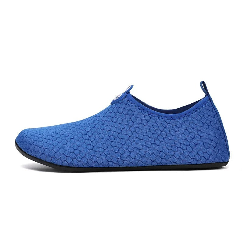 Unisex water shoes - quick-dry textile upper - pool docks footwear