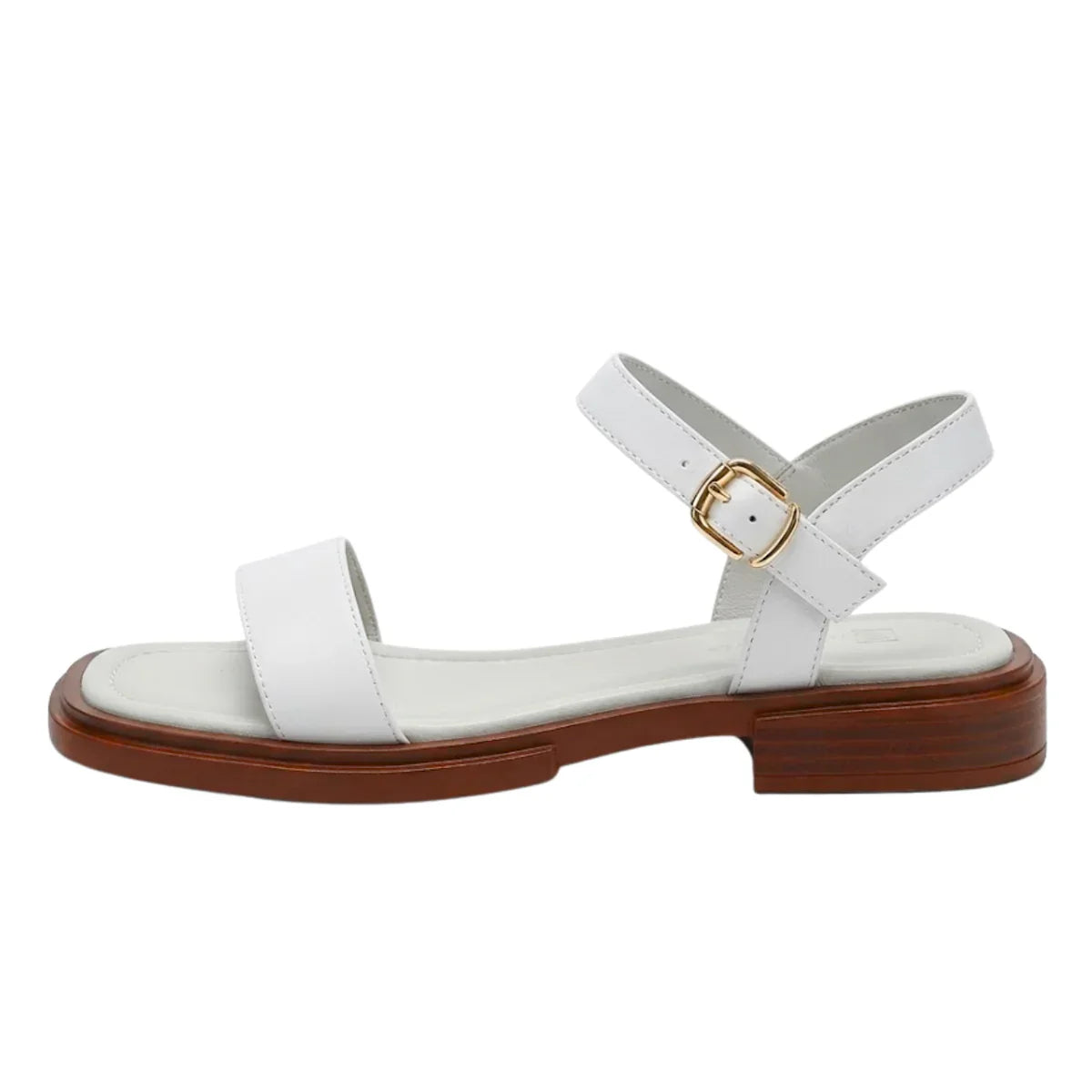 Adjustable Ankle Strap Flat Sandals