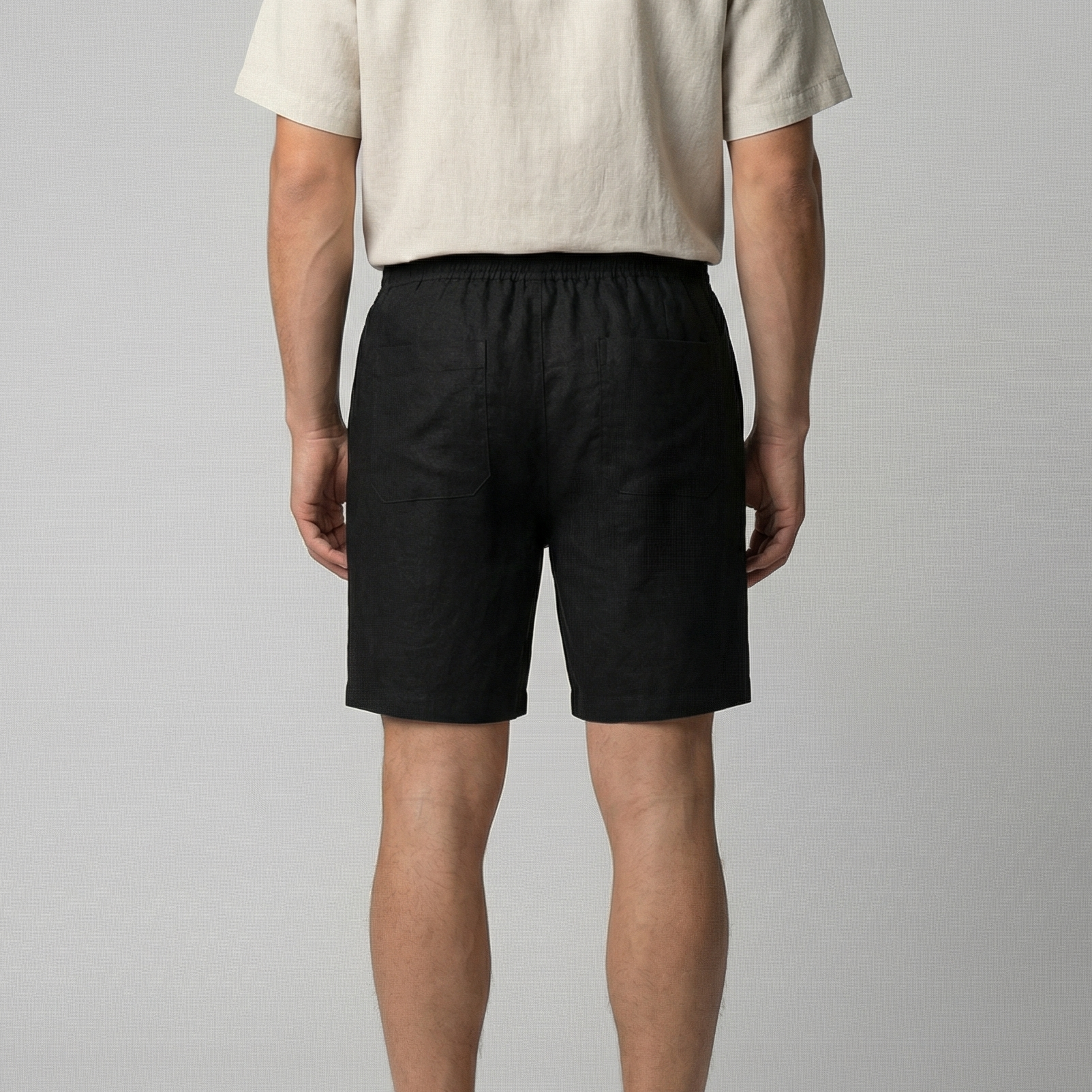 Men's Casual Relaxed Linen Shorts