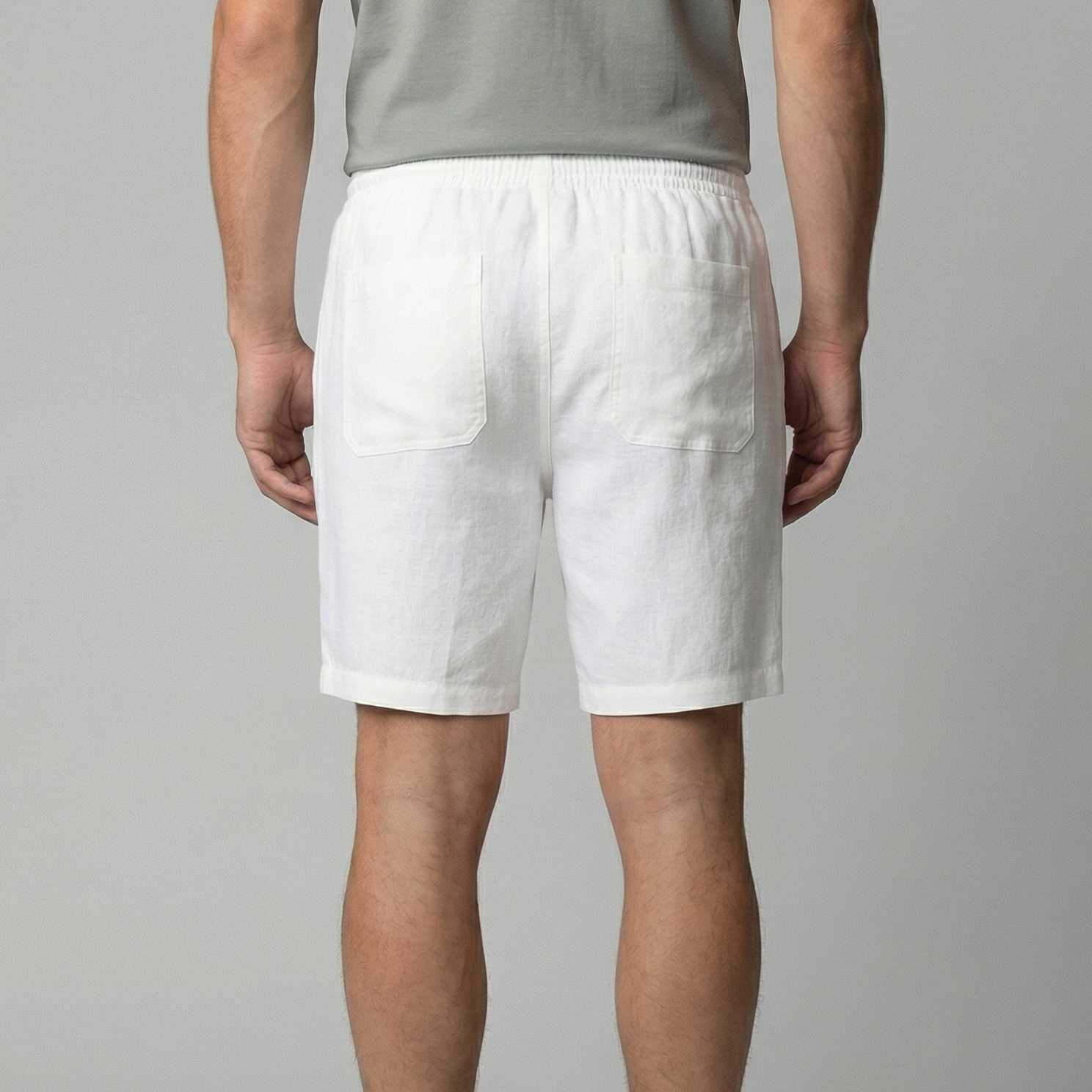 Men's Casual Relaxed Linen Shorts