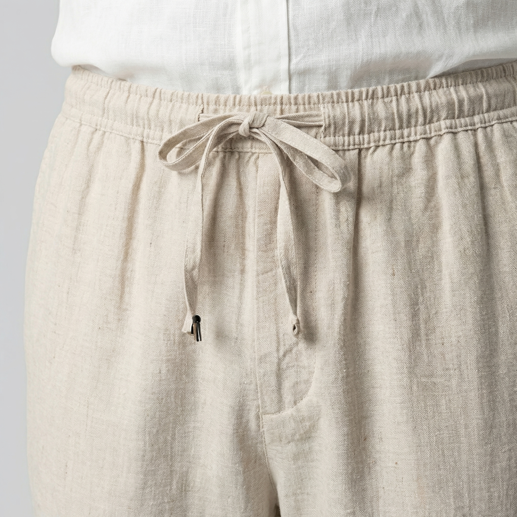 Men's Casual Relaxed Linen Shorts
