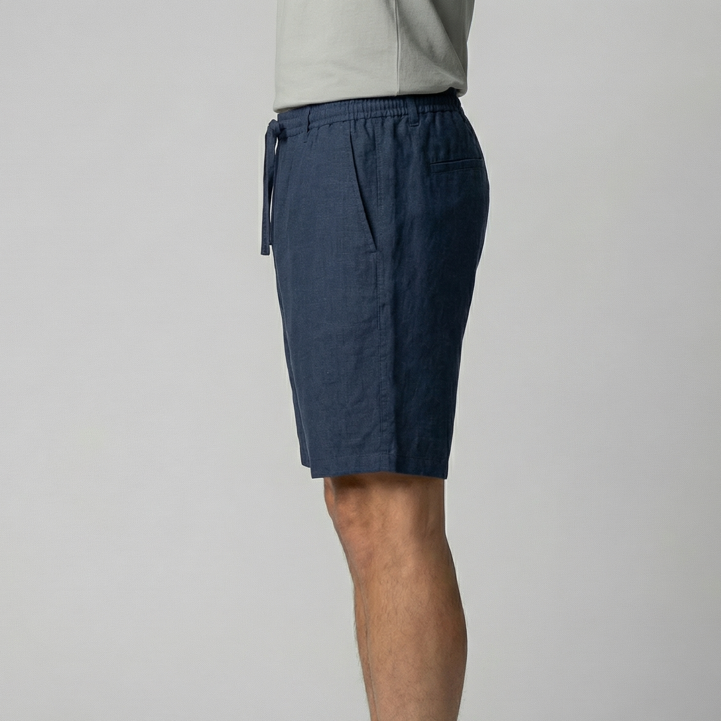 Men's Casual Relaxed Linen Shorts